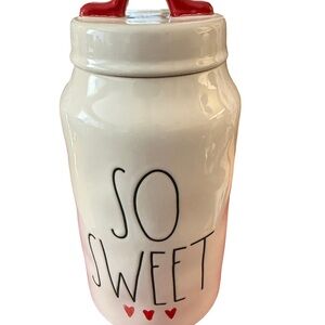 Rae Dunn So Sweet Canister Large